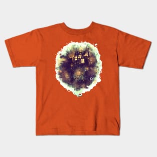 Old City Artwork Abstraction Kids T-Shirt